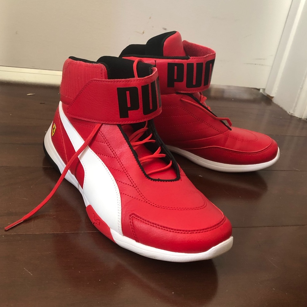 Puma SF Kart Cat Mid III - red